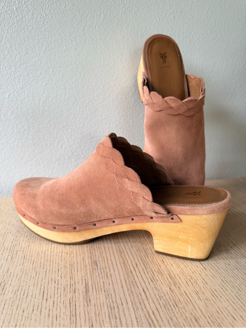 Frye Mille braided suede mule clogs - Picture 3 of 11